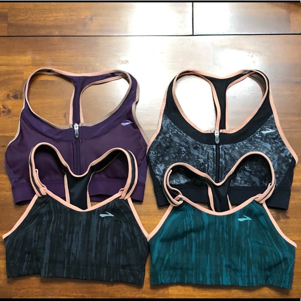 Lot of Brooks sports bras